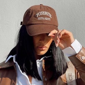 Princess Polly Brown Yosemite Baseball Cap
